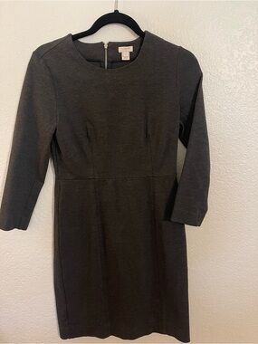 J. Crew Women's Gray Classic Dress